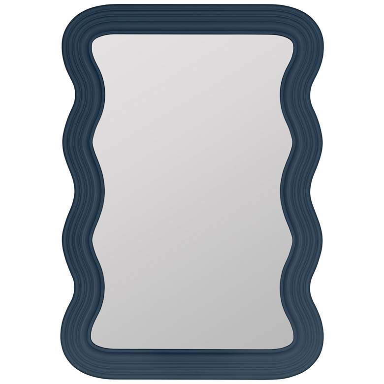 Image 1 Frances Denim Wall Mirror
