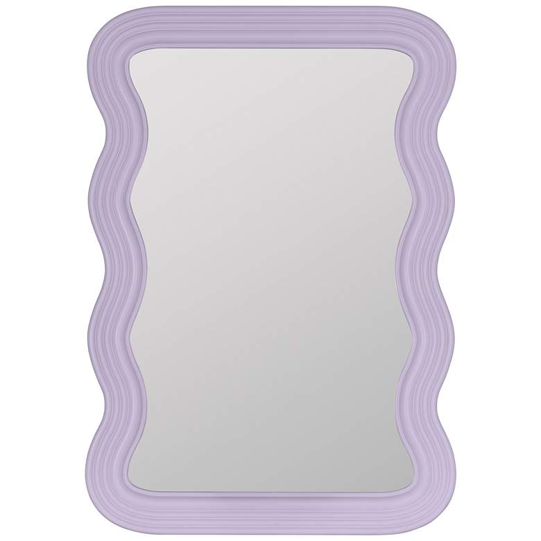 Image 1 Frances French Lilac Wall Mirror