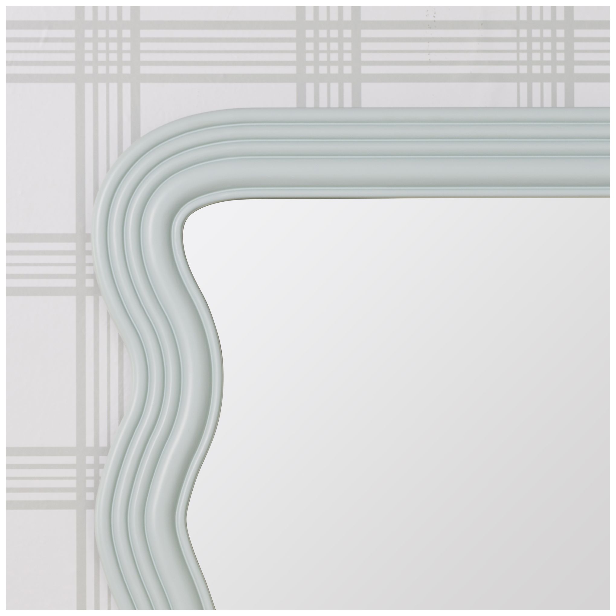 Image 3 Frances Iceberg 28" x 40" Wavy Rectangular Wall Mirror more views