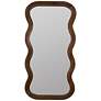 2_Frances Walnut 36" x 70" Rectangular Floor/Wall Mirror
