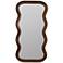 Frances Walnut 36" x 70" Rectangular Floor/Wall Mirror
