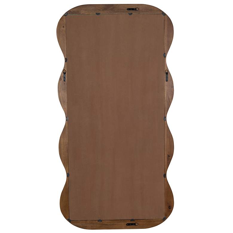 Image 6 Frances Walnut 36" x 70" Rectangular Floor/Wall Mirror more views