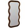 7_Frances Walnut 36" x 70" Rectangular Floor/Wall Mirror more views