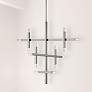 1_Francesca 35.5" Wide Polished Chrome 42W Chandelier