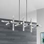 1_Francesca 40" Wide Horizontal Polished Chrome 48W Chandelier