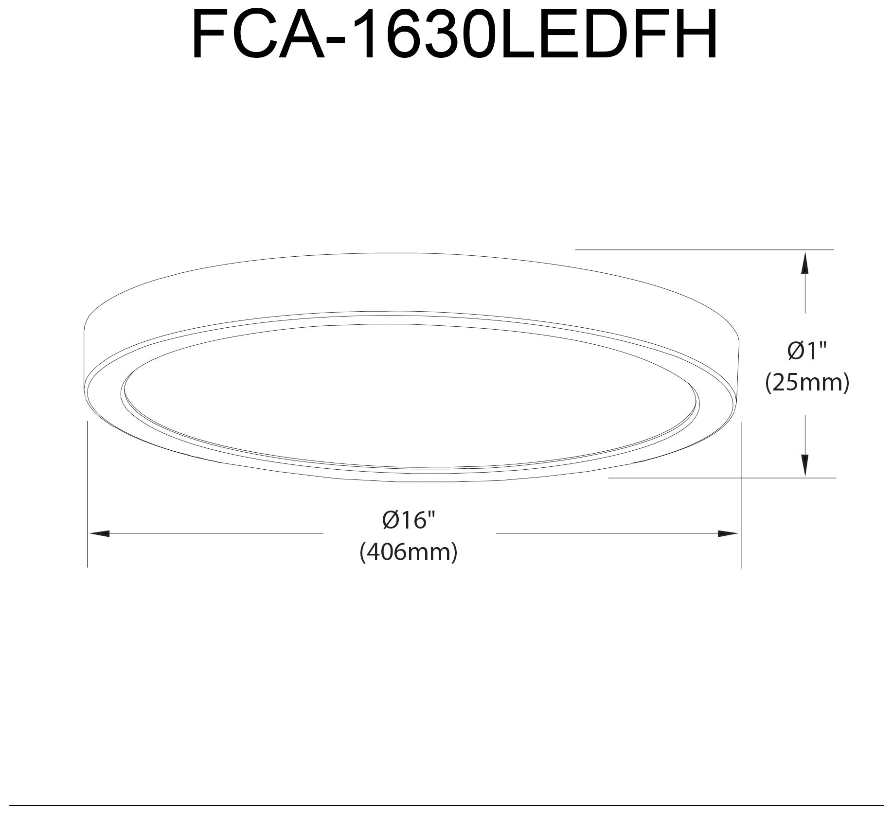 Image 4 Franchesa 16" Wide Matte White LED Flush Mount more views