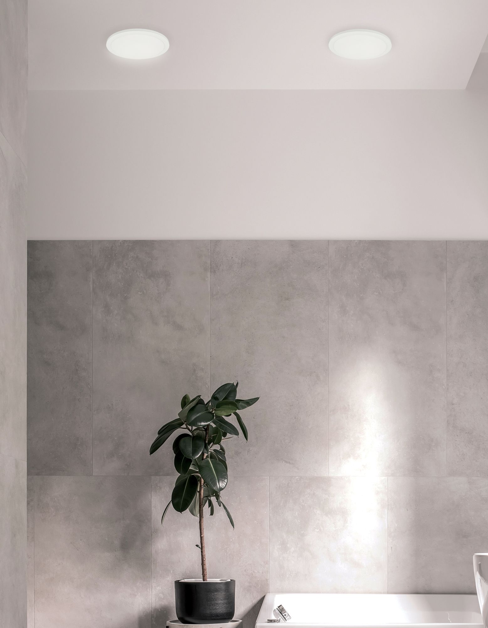 Image 2 Franchesa 7" Wide Matte White LED Flush Mount more views