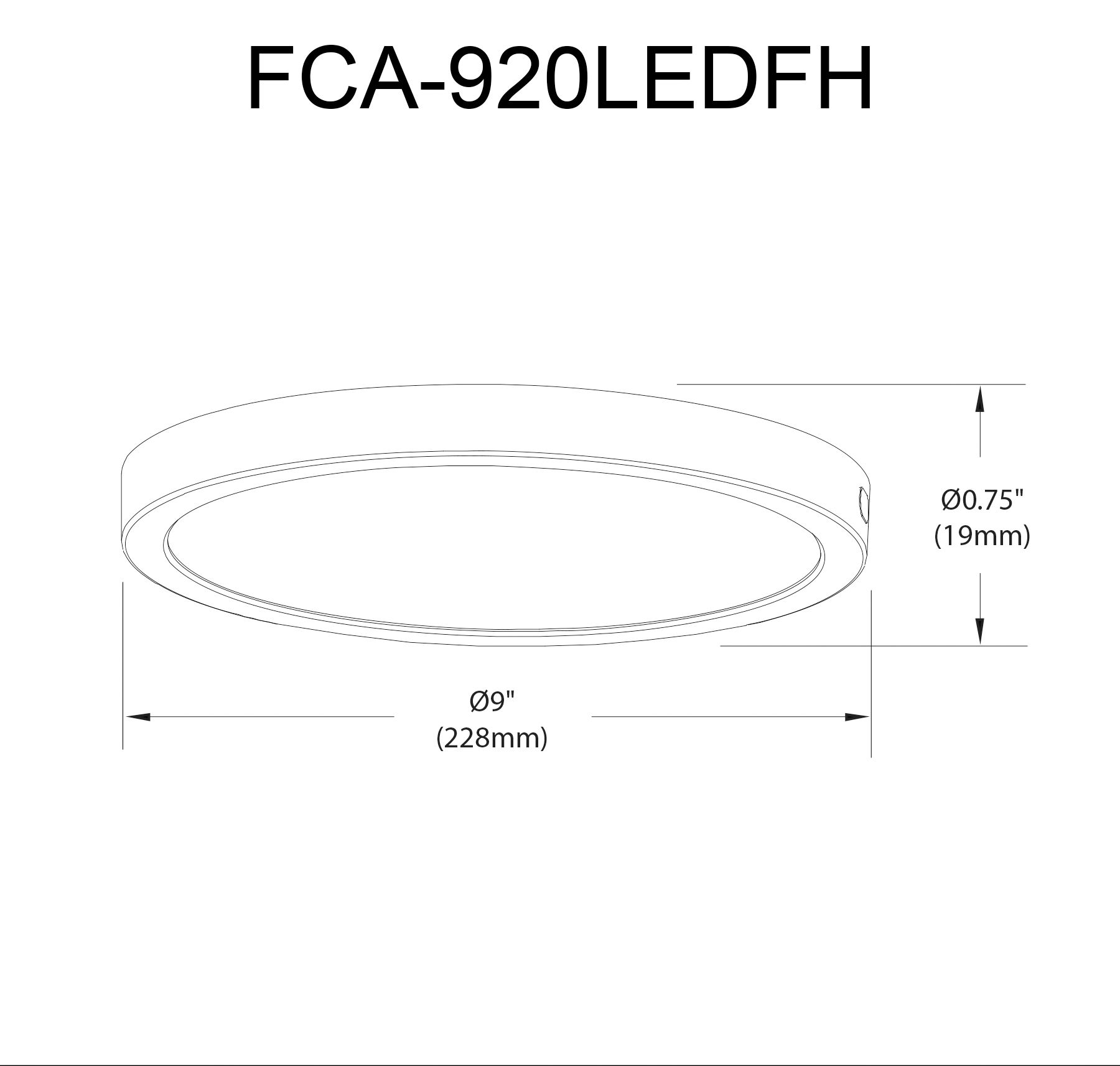 Image 3 Franchesa 9" Wide Matte White LED Flush Mount more views