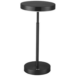 Francine 15.75" High Sandy Black 10W Table Lamp