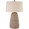 Francis Southwest Rustic Textured Jug Table Lamp