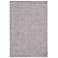 Francisco 39FCF Gray and Ivory Rectangular Area Rug