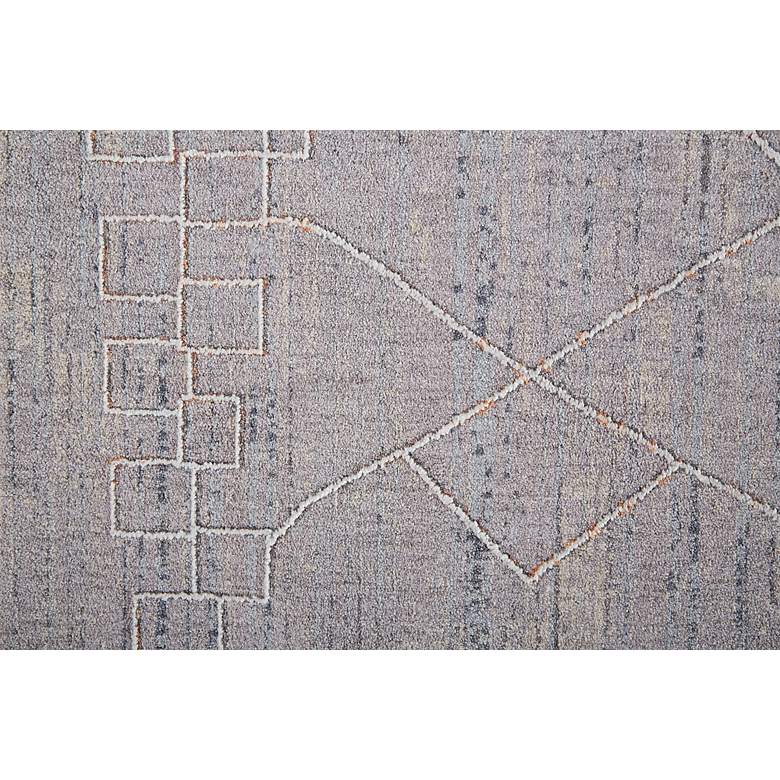 Francisco 39FCF 5&#39;x8&#39; Gray and Ivory Rectangular Area Rug more views