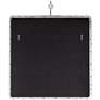 3_Franco Shiny Silver 48" x 40" Metal Rectangle Wall Mirror more views