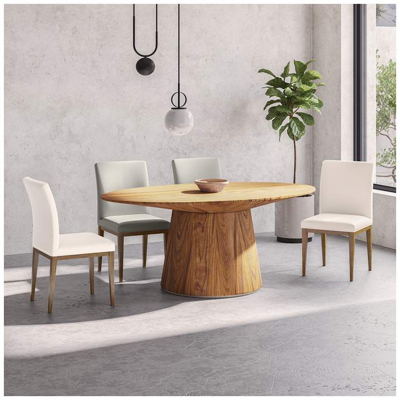 Image 2 Frankie Dining Chair White - Set Of Two more views