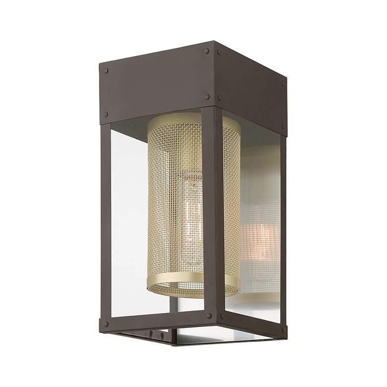 Image 4 Franklin 1 Light Bronze Outdoor Wall Lantern more views