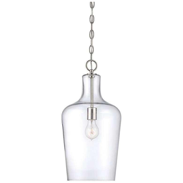 Image 1 Franklin 1-Light Pendant in Polished Nickel