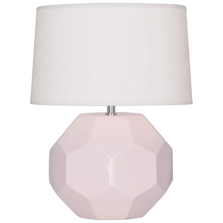 Image 1 Franklin 16.38" High Rose Water Glazed Finish Accent Lamp