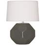 Franklin 16 1/2" High Ash Glazed Ceramic Accent Table Lamp