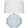 Franklin 16 1/2" High Blue Glazed Ceramic Accent Table Lamp