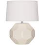 Thumbnail2 of Franklin 16 1/2" High Bone Glazed Ceramic Accent Table Lamp