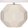 Thumbnail4 of Franklin 16 1/2" High Bone Glazed Ceramic Accent Table Lamp more views