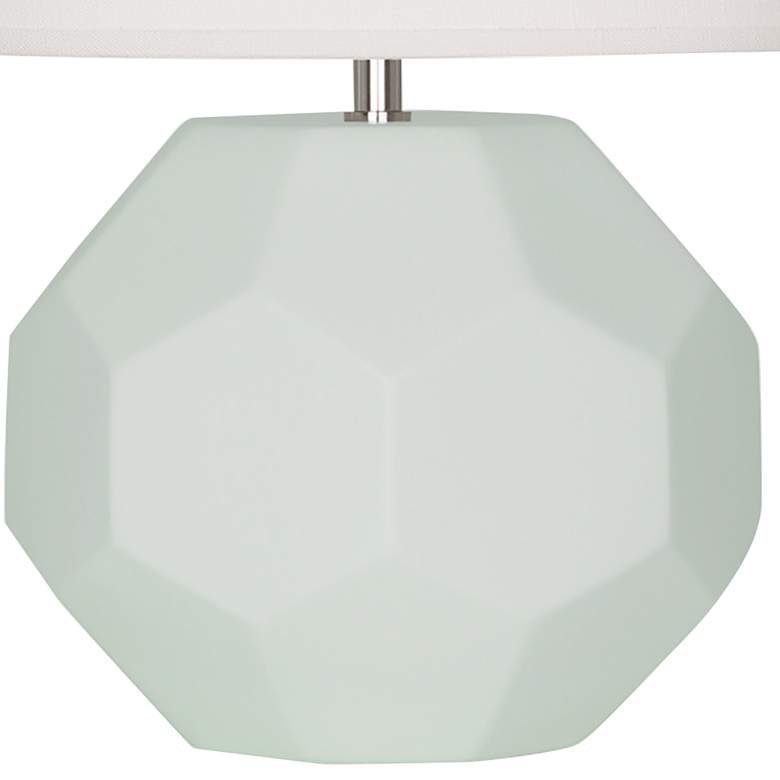 Image 3 Franklin 16 1/2 inch High Matte Celadon Glazed Accent Table Lamp more views