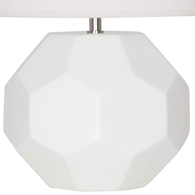 Image 3 Franklin 16 1/2" High Matte Lily Glazed Accent Table Lamp more views
