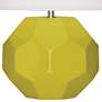 Franklin 16 1/2"H Citron Glazed Ceramic Accent Table Lamp