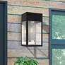 2_Franklin 16" High Black Outdoor Wall Light
