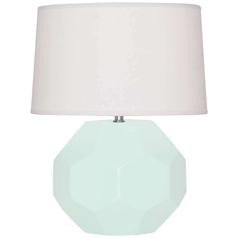 Image 1 Franklin 23.5" High Mint Glazed Finish Table Lamp