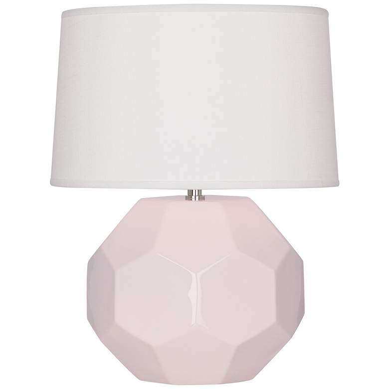 Image 1 Franklin 23.5" High Rose Water Glazed Finish Table Lamp