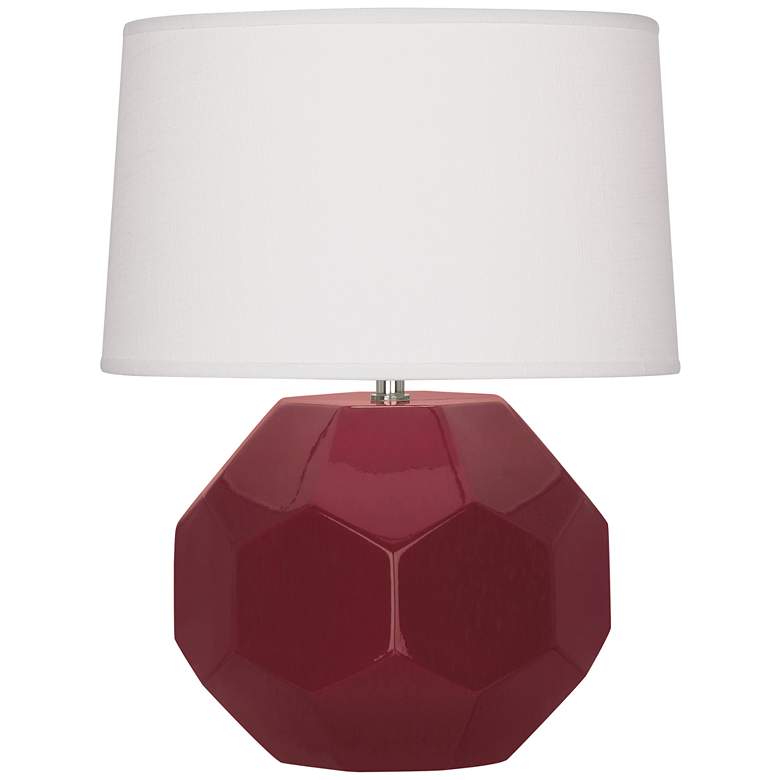 Image 1 Franklin 23.5" High Sugar Plum Glazed Finish Table Lamp