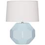 Franklin Baby Blue Glazed Ceramic Accent Table Lamp