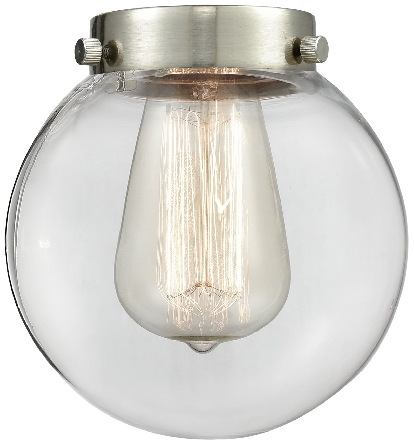 Image 4 Franklin Beacon 12" High Polished Chrome Sconce w/ Clear Shade more views
