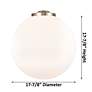 5_Franklin Beacon 18"W Brushed Brass Stemmed Pendant w/ Clear Shade more views