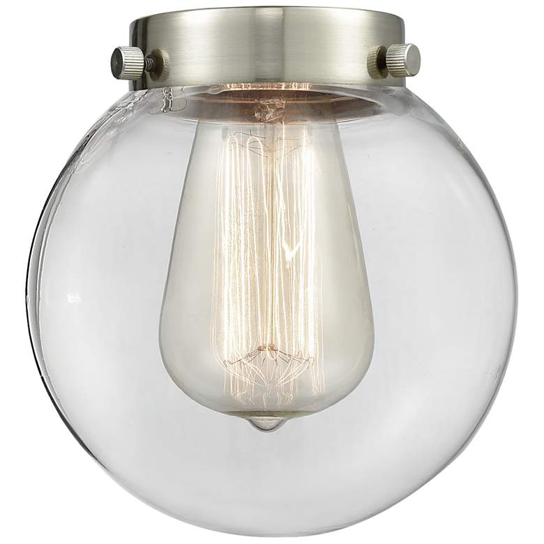 Image 3 Franklin Beacon 6" Wide Copper Corded Mini Pendant w/ Clear Shade more views