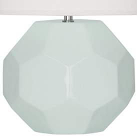 Image4 of Franklin Celadon Glazed Ceramic Accent Table Lamp more views