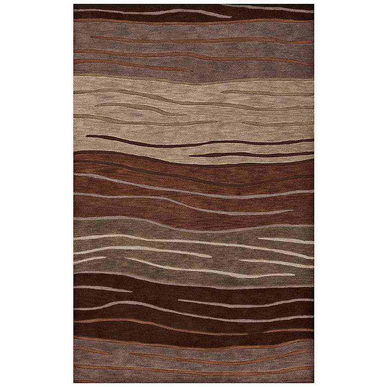 Image 1 Franklin Collection 5&#39;x7&#39;9 inch Riverbed Autumn Area Rug
