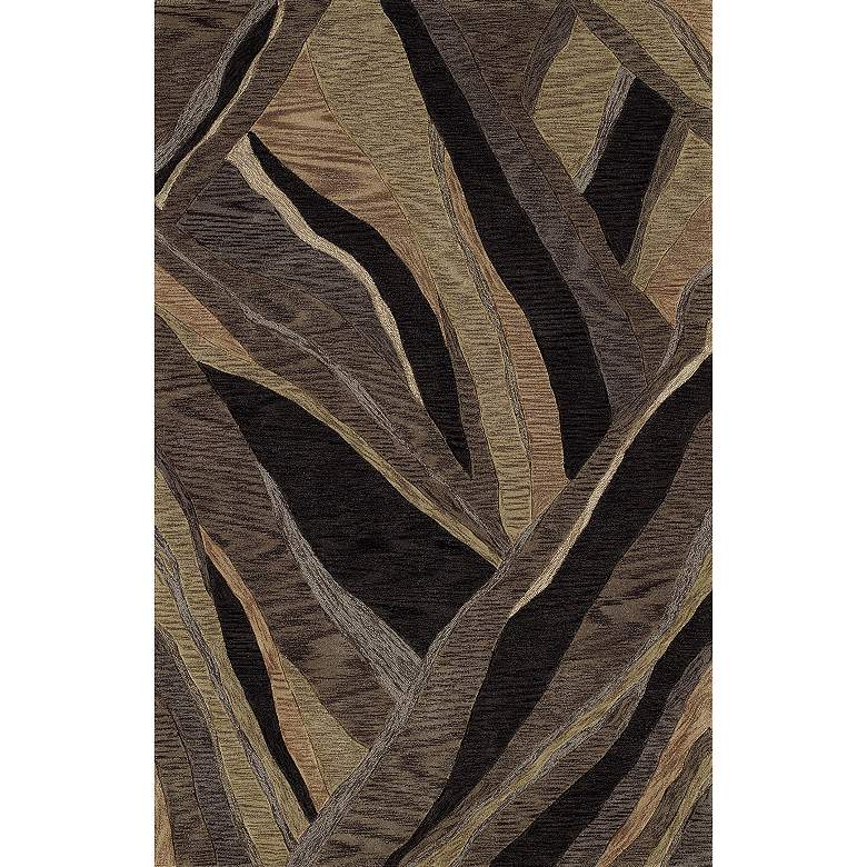 Image 1 Franklin Collection Canyon 5&#39;x7&#39;9 inch Fern Area Rug