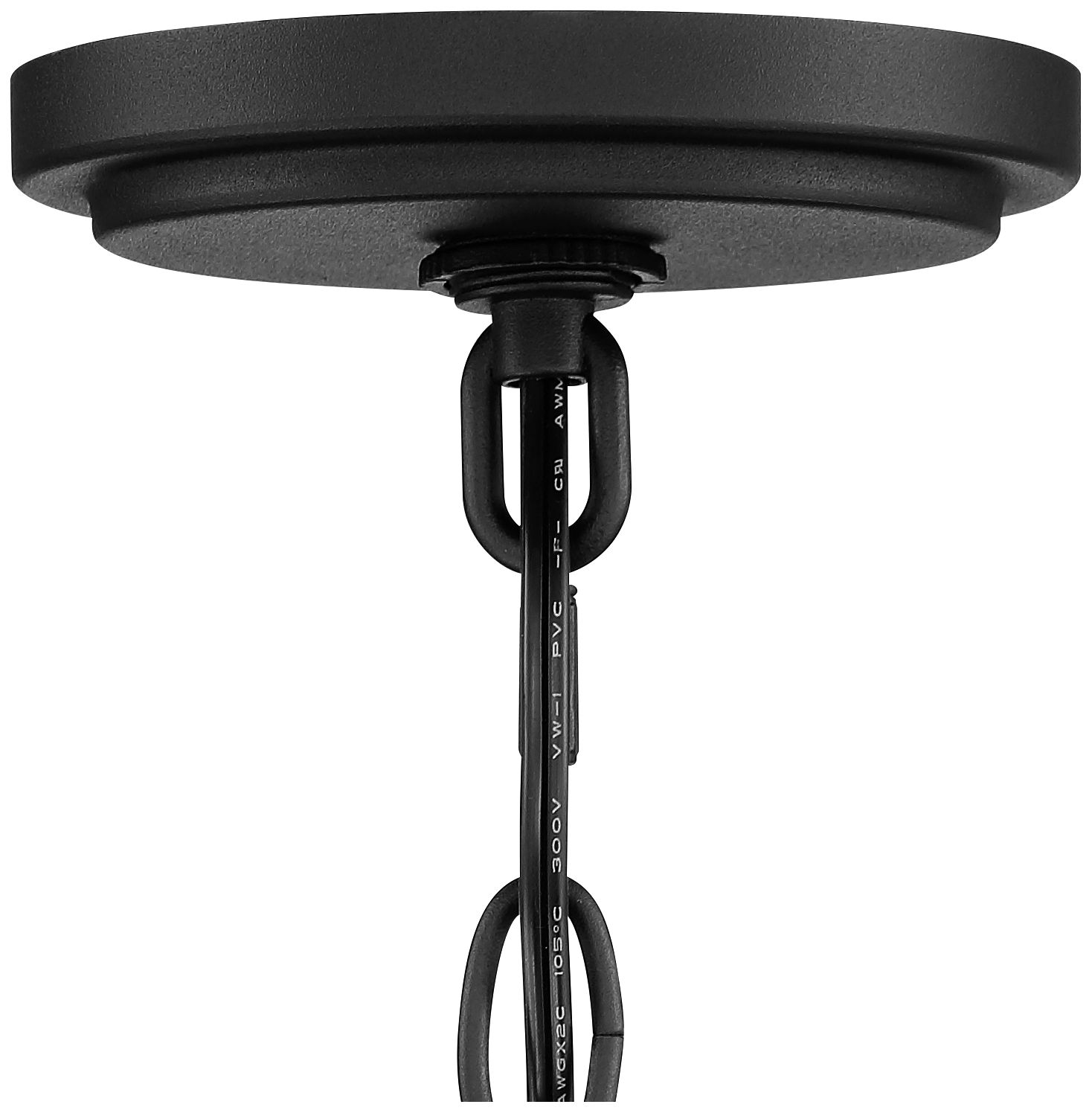 Image 5 Franklin Eastcrest 20 1/2" Textured Black Outdoor Hanging Lt more views
