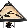 3_Franklin Iron 23 3/4" Leaf and Vine Mica Shade Lamp with Cord Dimmer more views