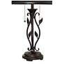 4_Franklin Iron 23 3/4" Leaf and Vine Mica Shade Lamp with Cord Dimmer more views