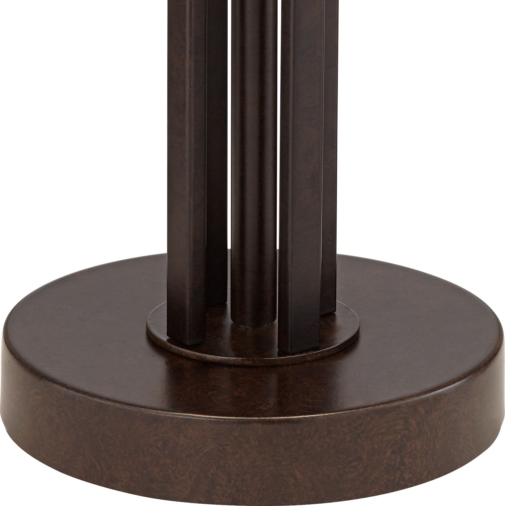 Watch A Video About the Franklin Iron Works Andes Bronze Industrial Table Lamp with Double Shade