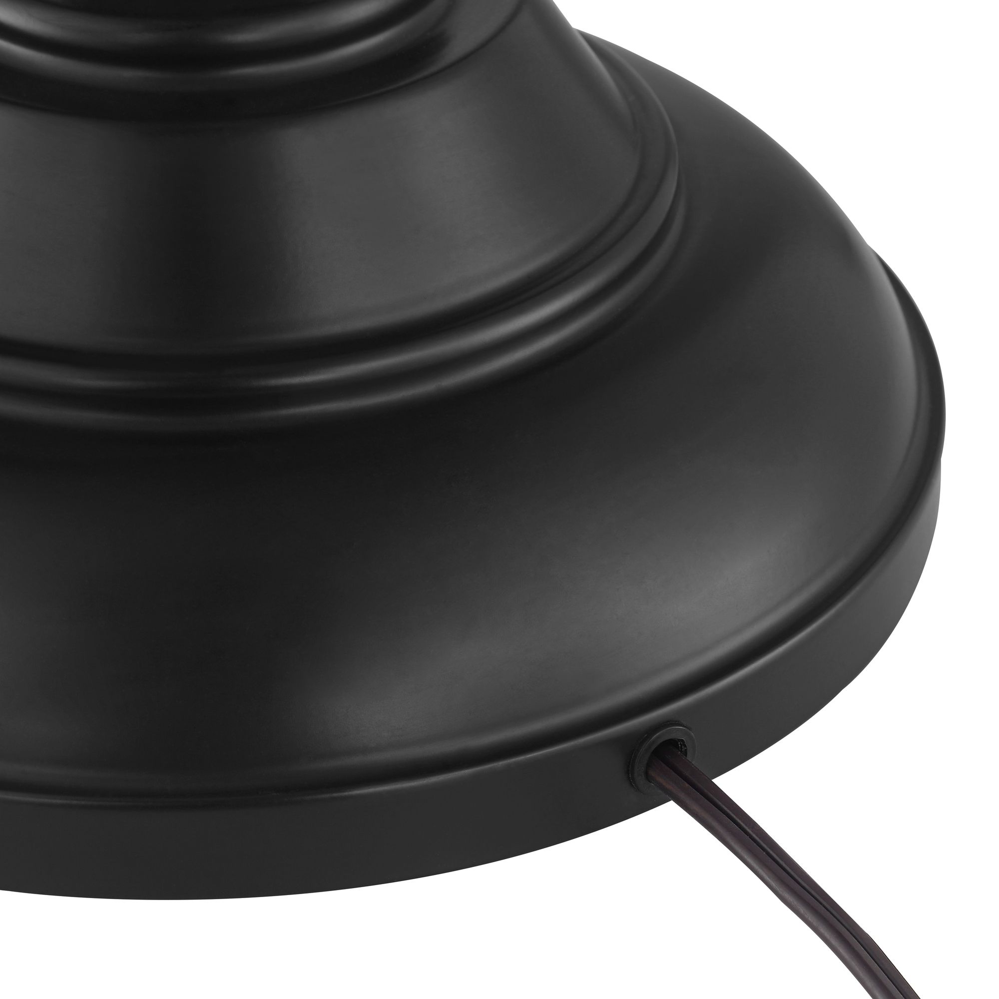 Image 6 Franklin Iron Annie 67 1/2" Bronze Scroll Floor Lamp with Black Riser more views