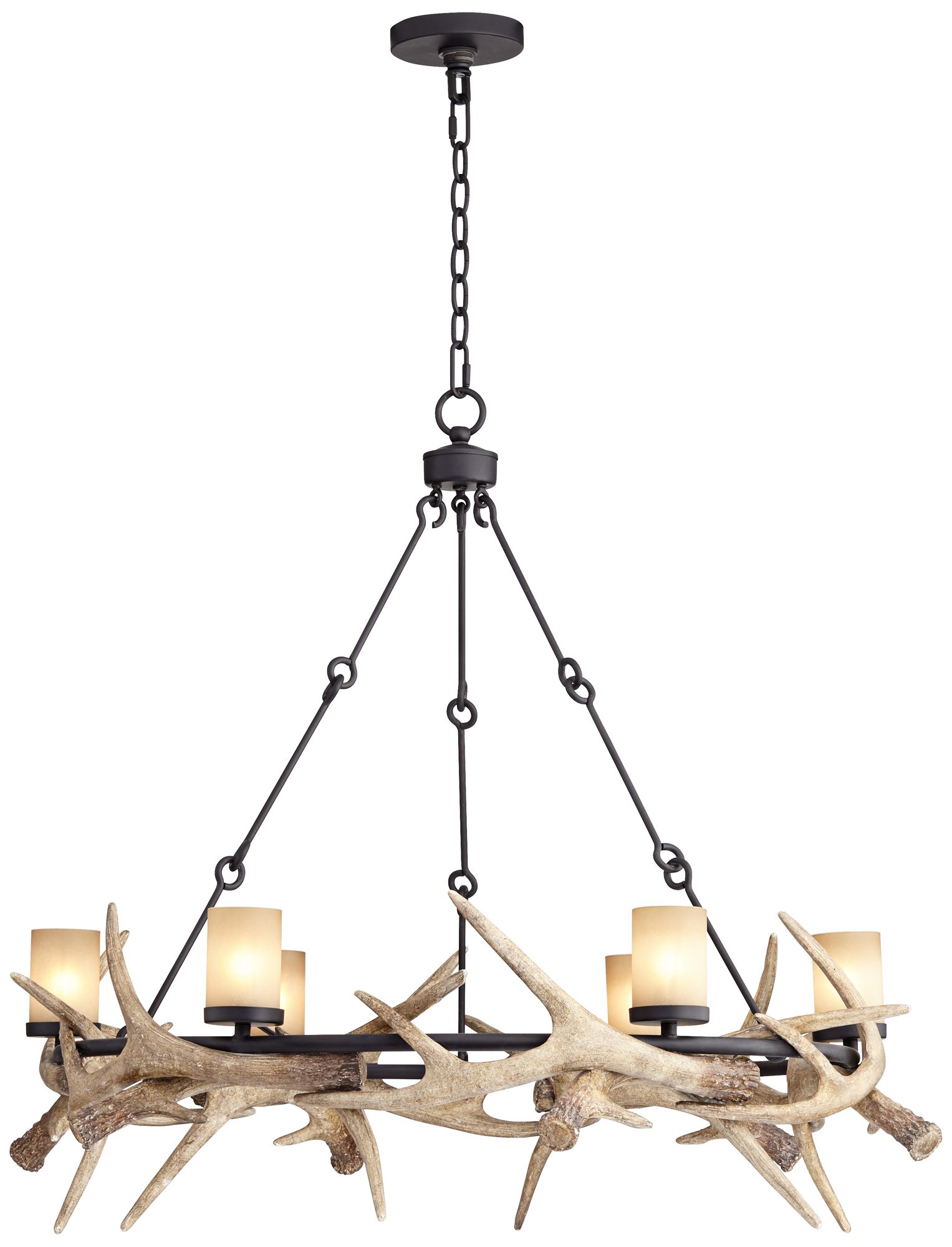 Watch A Video About the Antler Lodge Rustic LED Chandelier