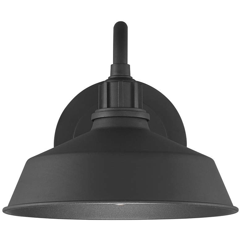 Image 4 Franklin Iron Arnett 10 1/2" Black Dusk-to-Dawn Outdoor Lights Set more views