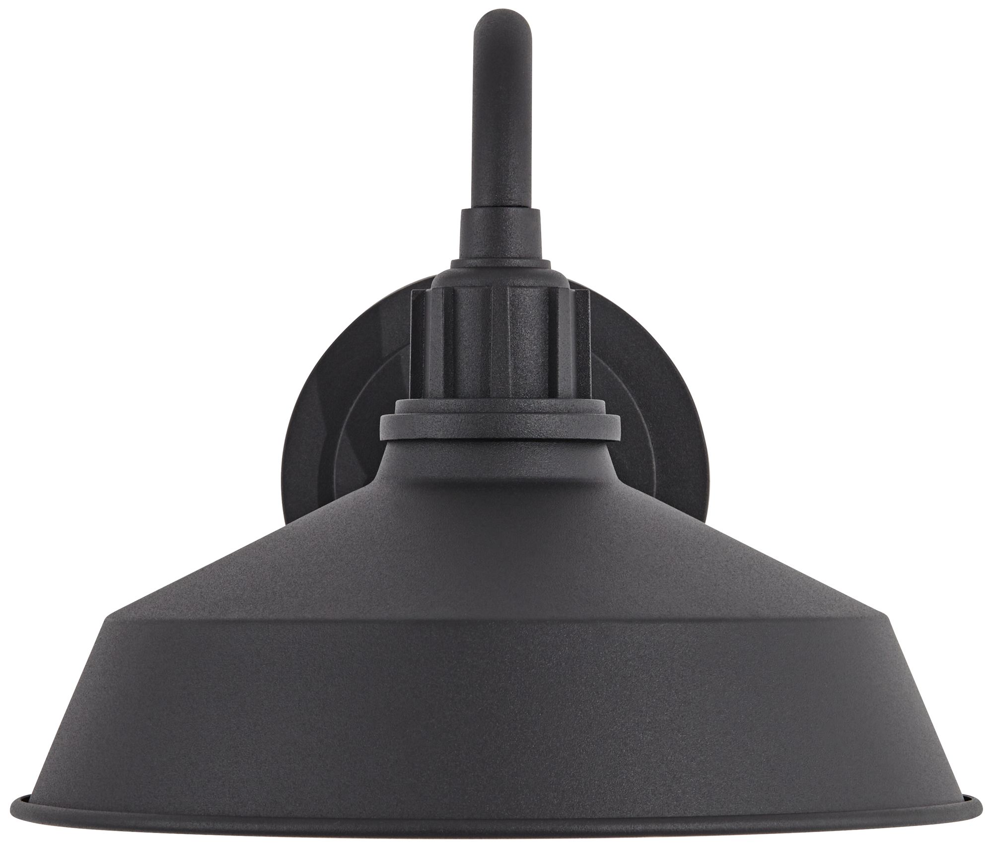 Watch A Video About the Franklin Iron Arnett Textured Black Outdoor Barn Wall Light