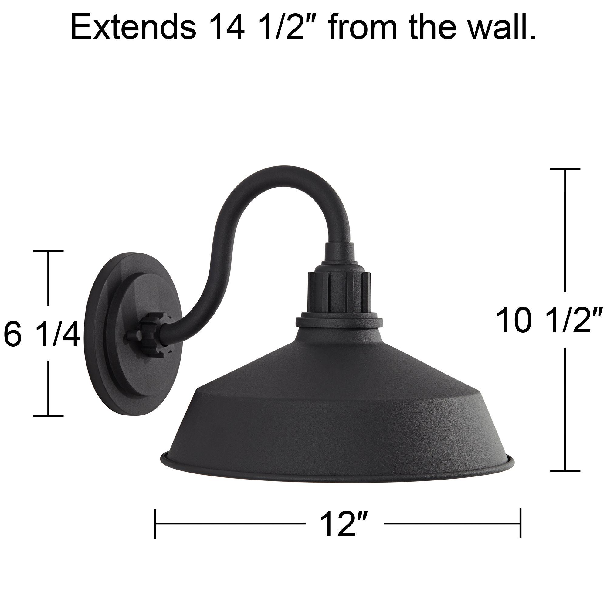 Watch A Video About the Franklin Iron Arnett Textured Black Outdoor Barn Wall Light