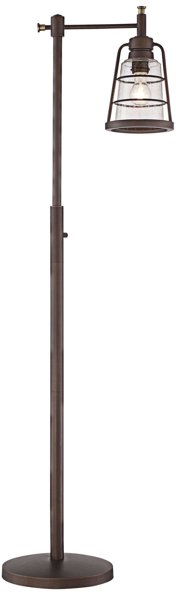 Rustic industrial deals floor lamp