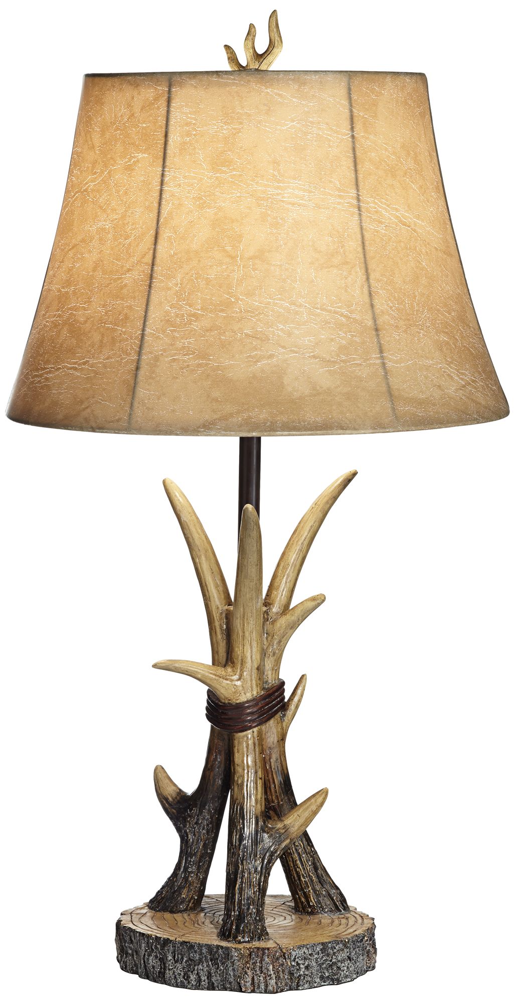 Image 6 Franklin Iron Boone 27 1/2" Western Rustic Antler USB Lamps Set of 2 more views